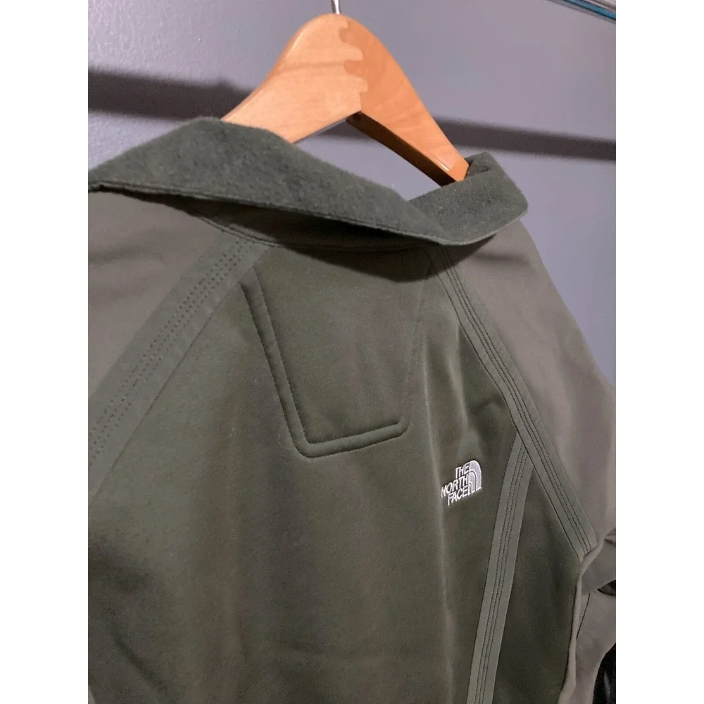 The North Face Summit Series Jacket Mens Medium Olive Green Winter Warm Outdoors